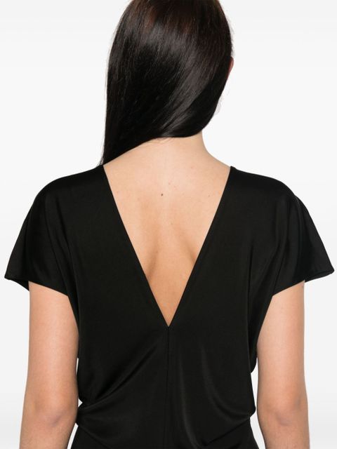 KHAITE Ima maxi dress - Black