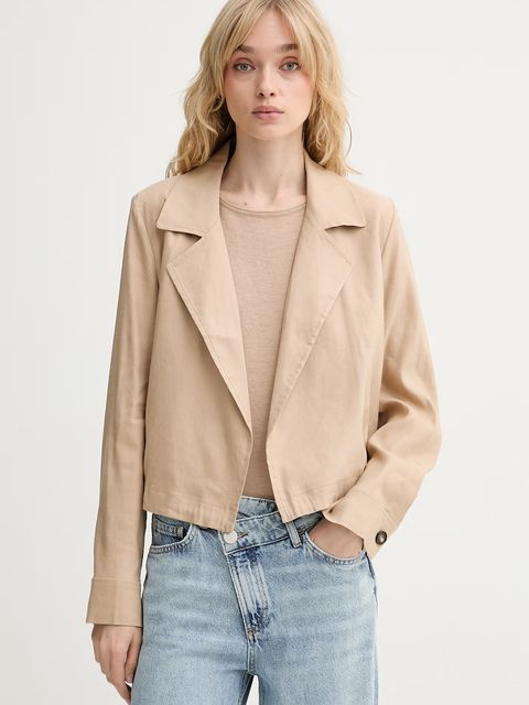 Marc O'Polo kurtka damska z lnu - zdjęcie produktu nr 1