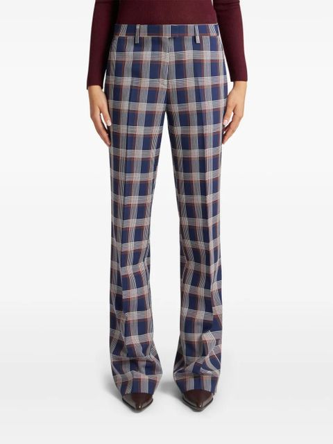 ETRO checkered trousers - Blue - zdjęcie produktu nr 2