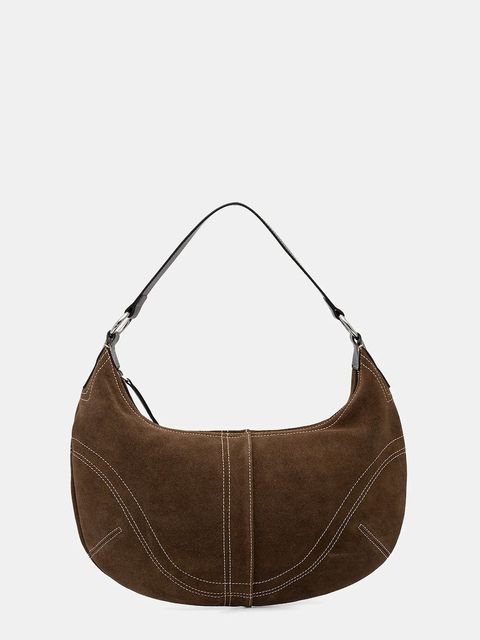 Answear.LAB torebka zamszowa