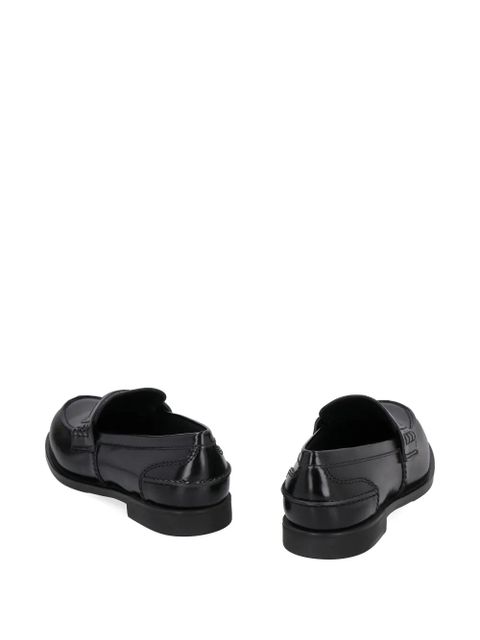 Miu Miu brushed penny bar loafers - Black - zdjęcie produktu nr 2
