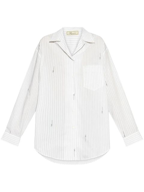 Blumarine striped shirt - White - zdjęcie produktu nr 1