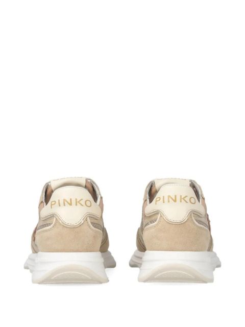 PINKO Zoe lace-up sneakers - Neutrals