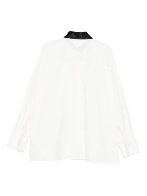 Lanvin contrasting-collar shirt - White - zdjęcie produktu nr 2