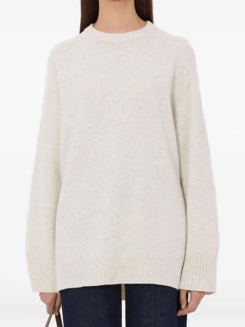 LouLou de Saison Safil Lds long-sleeve sweater - Neutrals