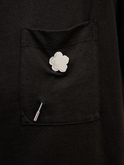 Kenzo t-shirt bawełniany damski kolor czarny FF52TS1504SG.99J