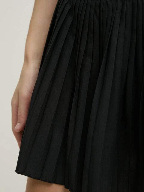 adidas Performance spódnica sportowa Club kolor czarny mini rozkloszowana JD6117