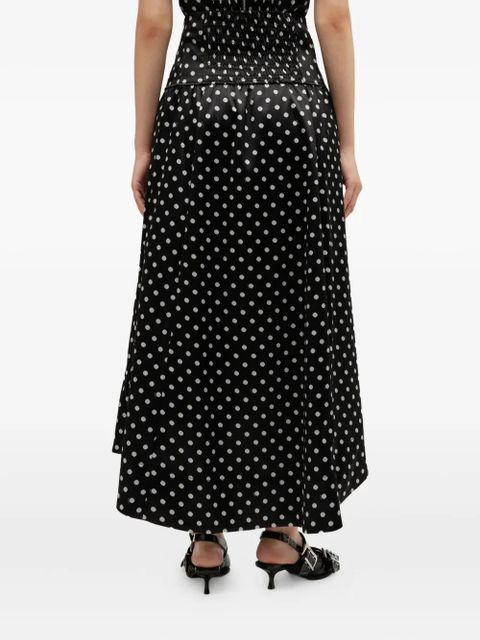 GANNI polka-dot skirt - Black - zdjęcie produktu nr 2