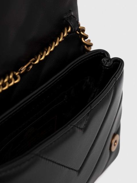Kurt Geiger London kopertówka skórzana kolor czarny