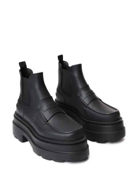 Alexander Wang Carter panelled leather Chelsea boots - Black - zdjęcie produktu nr 2