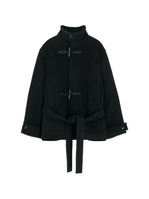 LEMAIRE black belted duffle coat - zdjęcie produktu nr 1