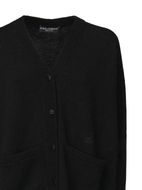 Dolce & Gabbana buttoned patch-pocket cardigan - Black - zdjęcie produktu nr 2