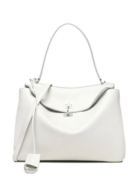 Balenciaga Rodeo leather shoulder bag - White - zdjęcie produktu nr 2