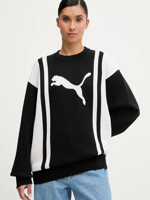 Puma sweter kolor czarny 632294