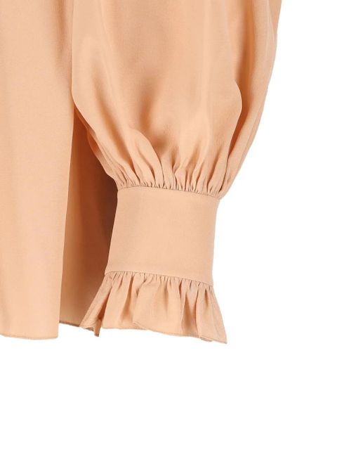 Chloé ruffled blouse - Brown