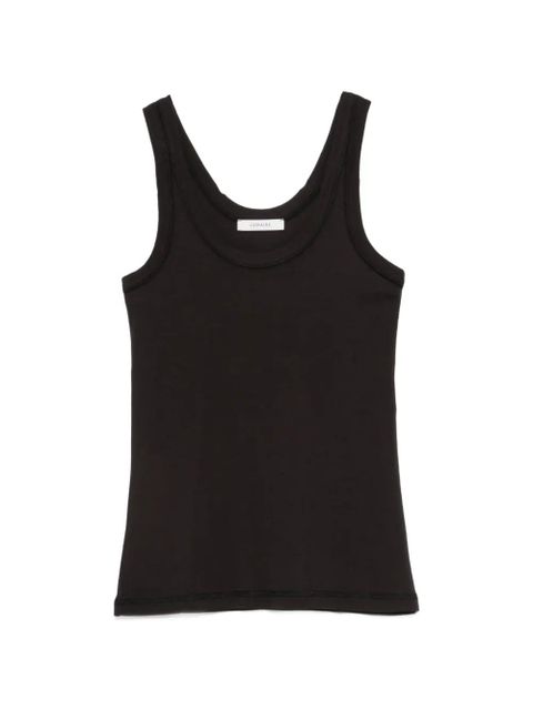 LEMAIRE ribbed tank top - Black - zdjęcie produktu nr 1