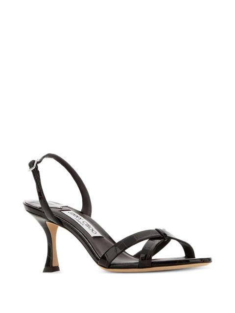 Jimmy Choo 70mm Elsy sandals - Brown