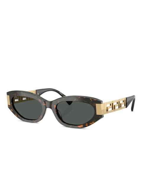 Versace Eyewear round-frame sunglasses - Green - zdjęcie produktu nr 2