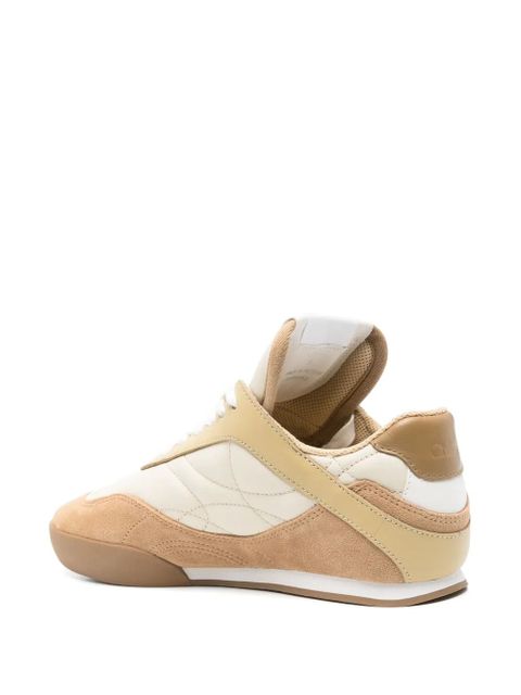 Chloé quilted-panel sneakers - Neutrals - zdjęcie produktu nr 2