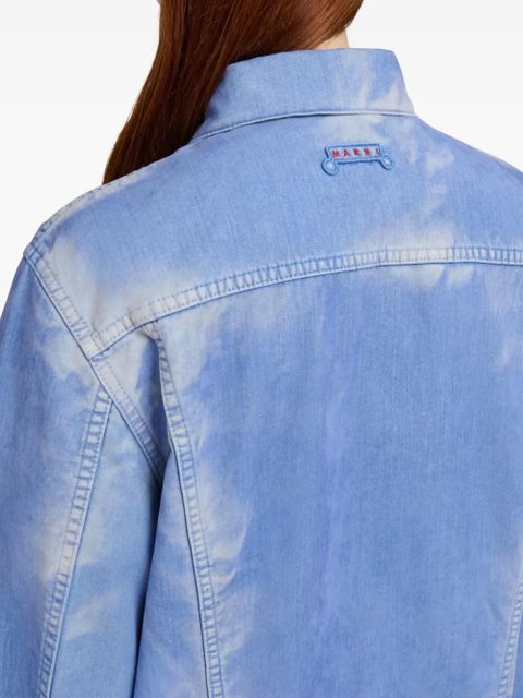 Marni faded denim jacket - Blue