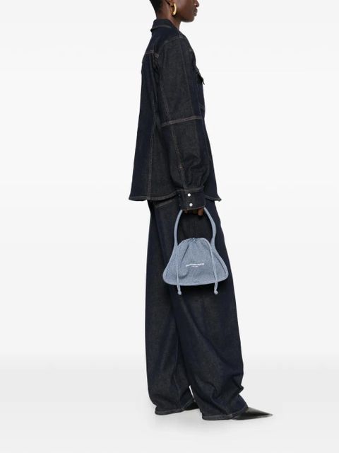 Alexander Wang small Ryan tote bag - Blue - zdjęcie produktu nr 2