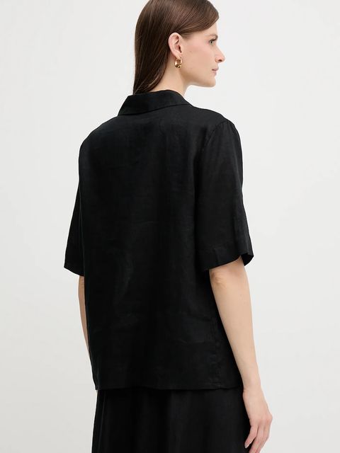 United Colors of Benetton bluzka lniana