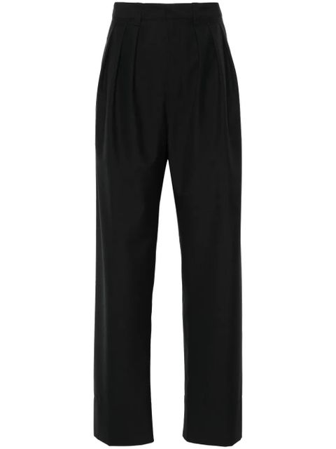 LEMAIRE pleat-detail tailored trousers - Blue - zdjęcie produktu nr 1