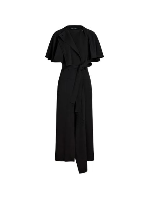 Proenza Schouler Isolde cape dress - Black - zdjęcie produktu nr 1