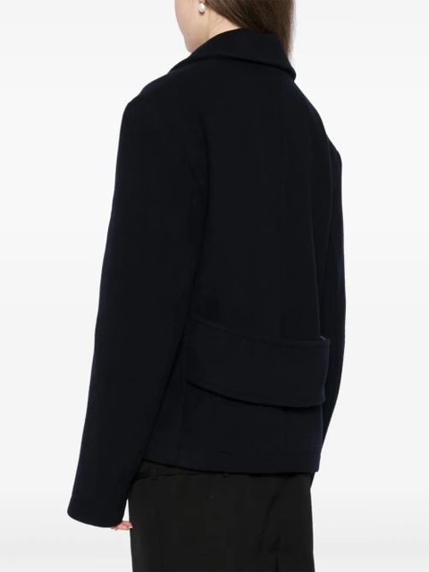 TOTEME cropped peacoat - Blue