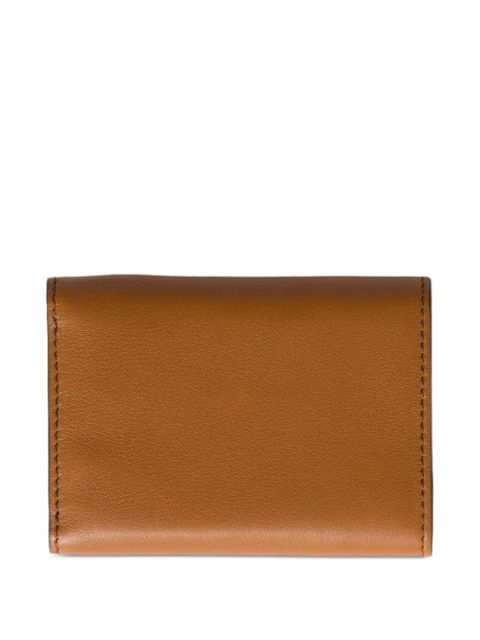 Miu Miu logo-debossed leather wallet - Brown - zdjęcie produktu nr 2