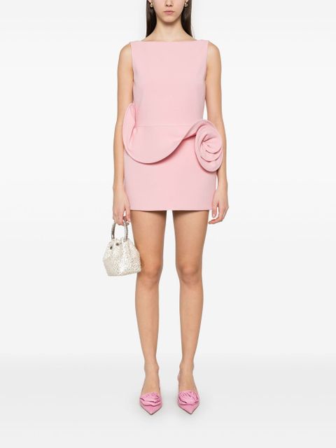 Magda Butrym floral-appliqué sheath mini dress - Pink - zdjęcie produktu nr 2
