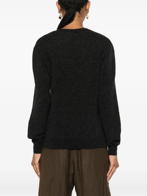 Saint Laurent crew-neck sweater - Black