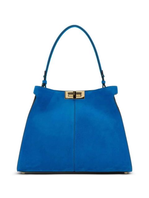 FENDI medium Fendi Way tote bag - Blue - zdjęcie produktu nr 1