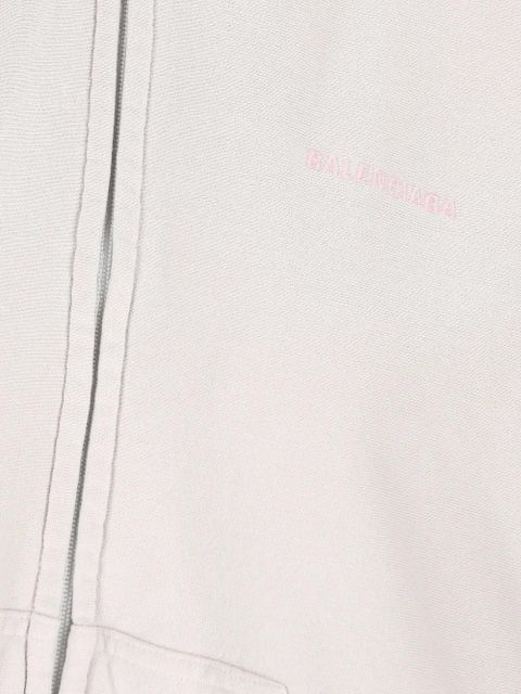 Balenciaga zip-up hoodie - Neutrals