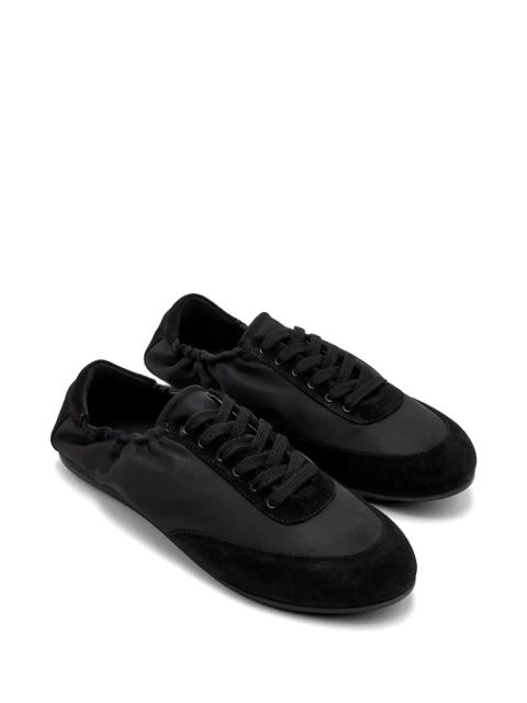 STAUD Joey suede-panelled sneakers - Black - zdjęcie produktu nr 2