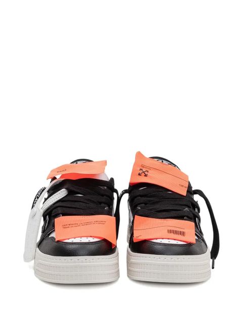Off-White 3.0 Court low top leather sneakers - Black