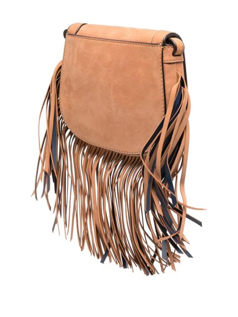 Tory Burch Lilium mini saddlebag - Brown