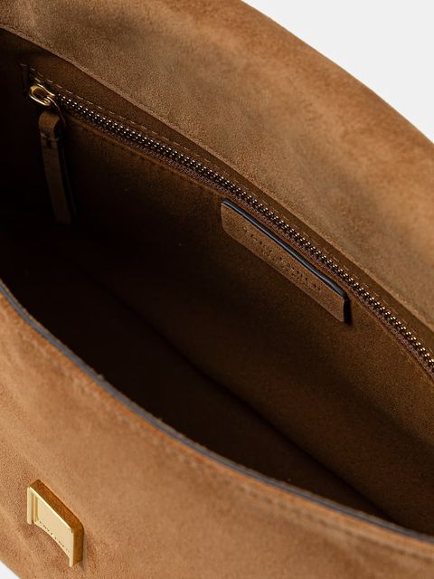 Tory Burch torebka zamszowa Charlie