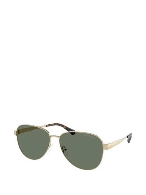 Michael Kors Biarritz pilot-frame sunglasses - Gold - zdjęcie produktu nr 2