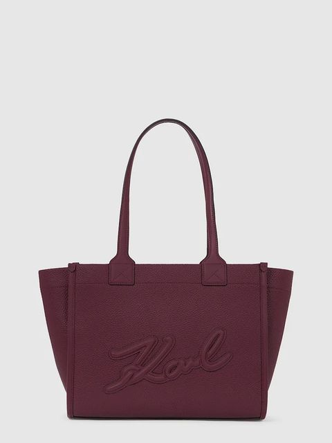 Karl Lagerfeld torebka K/SKUARE kolor bordowy A4W30258 - zdjęcie produktu nr 1