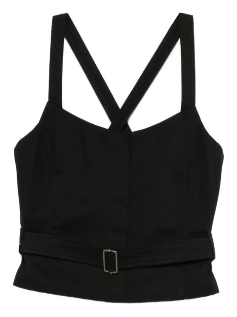 OUR LEGACY belted top - Black - zdjęcie produktu nr 1