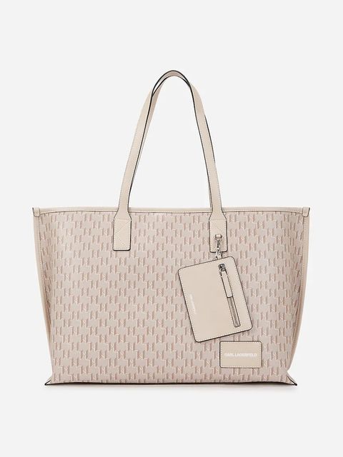 Karl Lagerfeld torebka K/VOYAGE kolor beżowy A1W30183 - zdjęcie produktu nr 1