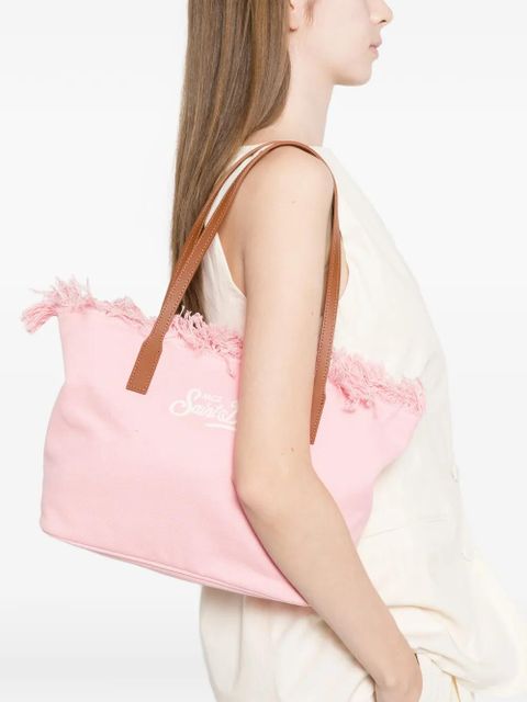 MC2 Saint Barth medium City fringed tote bag - Pink - zdjęcie produktu nr 2
