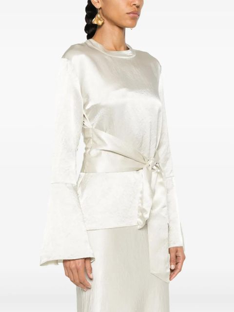 Nanushka Ilone blouse - Neutrals - zdjęcie produktu nr 2