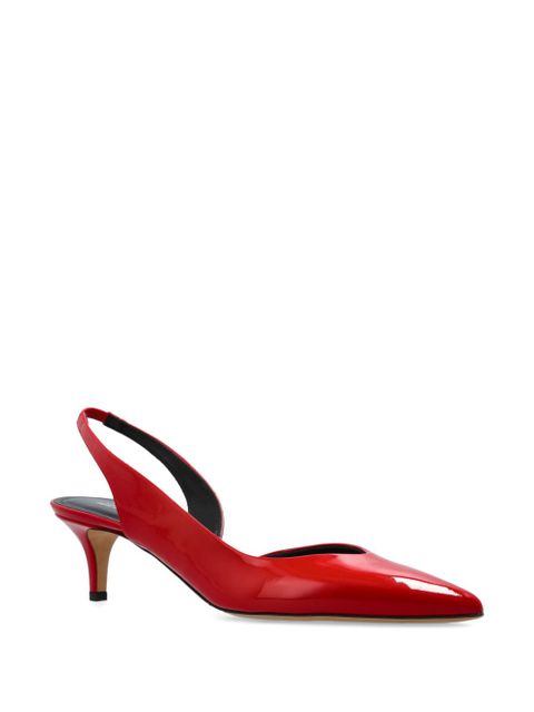 ISABEL MARANT 50mm Padim pumps - Red - zdjęcie produktu nr 2