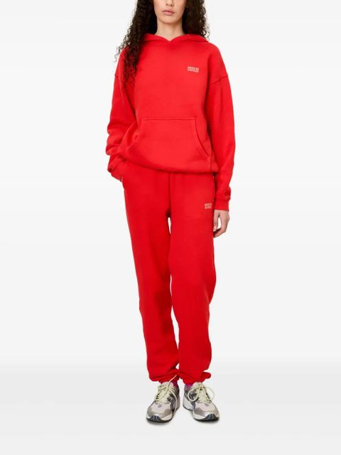 American Vintage kangaroo pocket izubird hoodie - Red