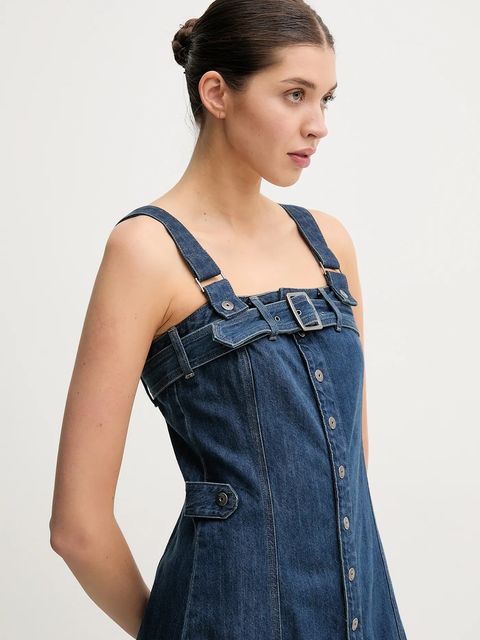 G-Star sukienka jeansowa - zdjęcie produktu nr 2