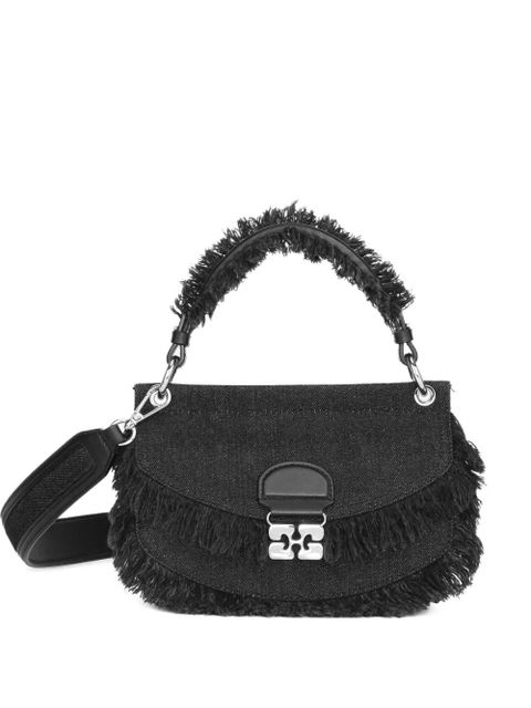 GANNI denim tote bag - Black - zdjęcie produktu nr 1