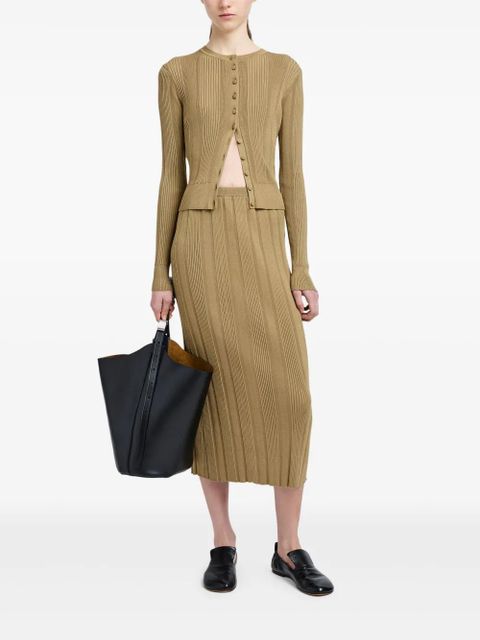Proenza Schouler Ryanne skirt - Neutrals