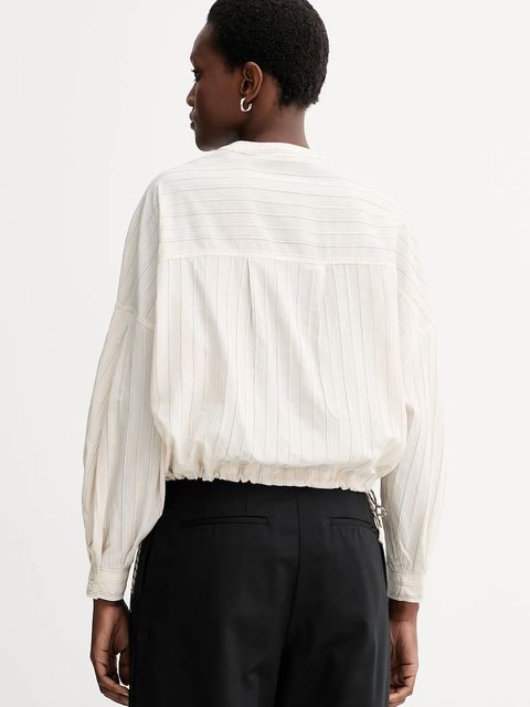 Sessun koszula damska kolor beżowy relaxed 25110007